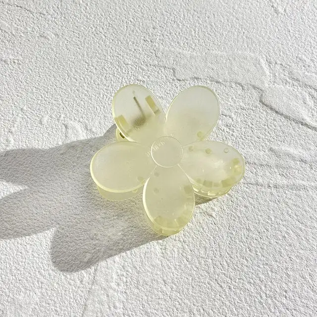 Tropical Flower Hair Claw Clip