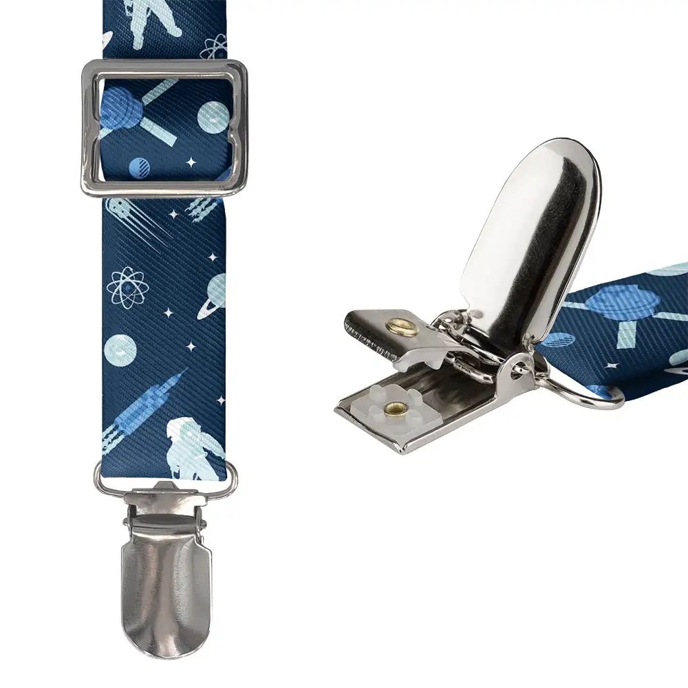 Rocket Man Space Theme Suspenders