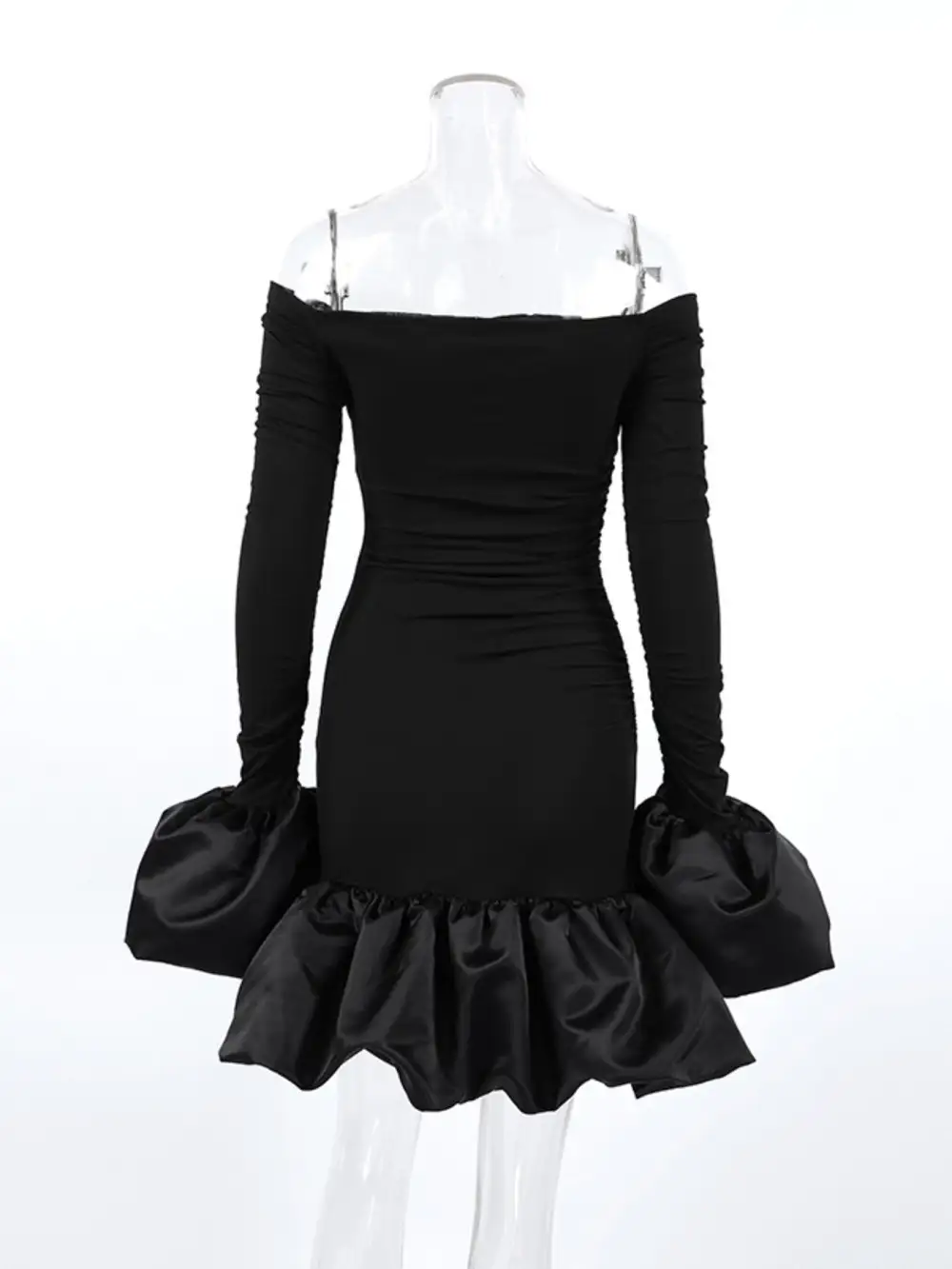 Soft Touch Ruffle Mini Dress