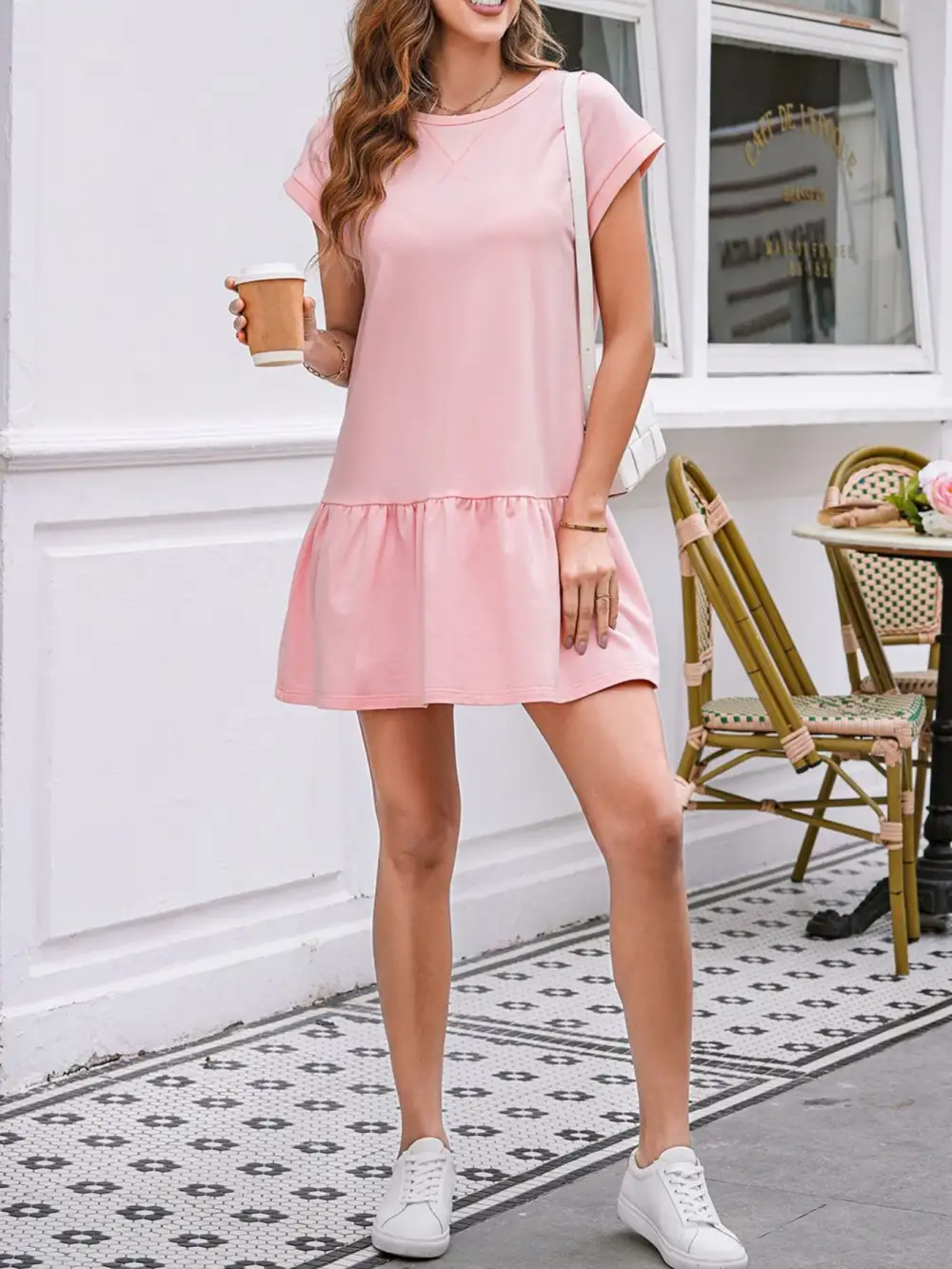 Cap Shirt Dress