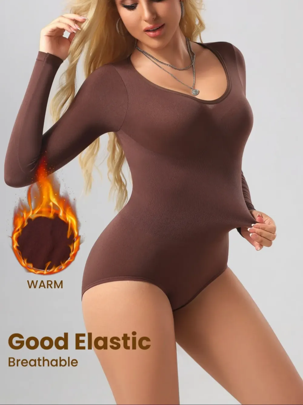 Women’s Ribbed Tummy Control Bodysuit