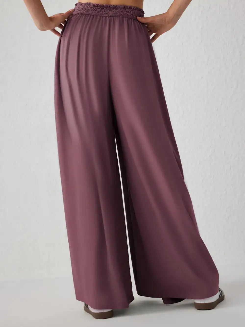 Flowy High Waist Wide Leg Pants