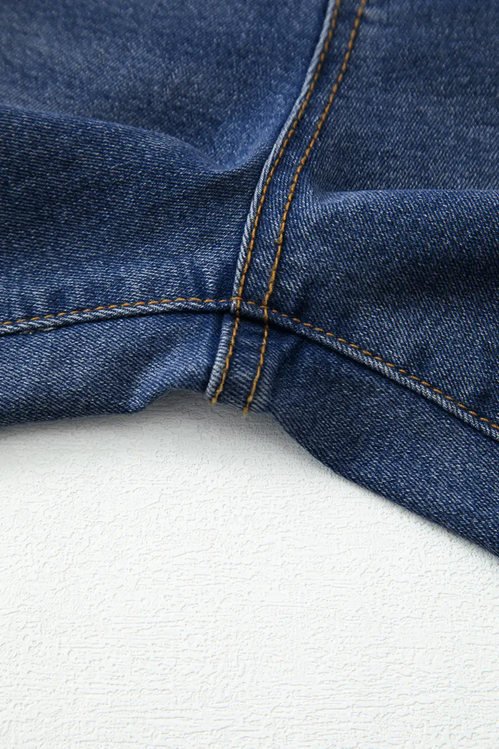 Raw Hem Unique Cuffs Straight High Rise Loose Jeans
