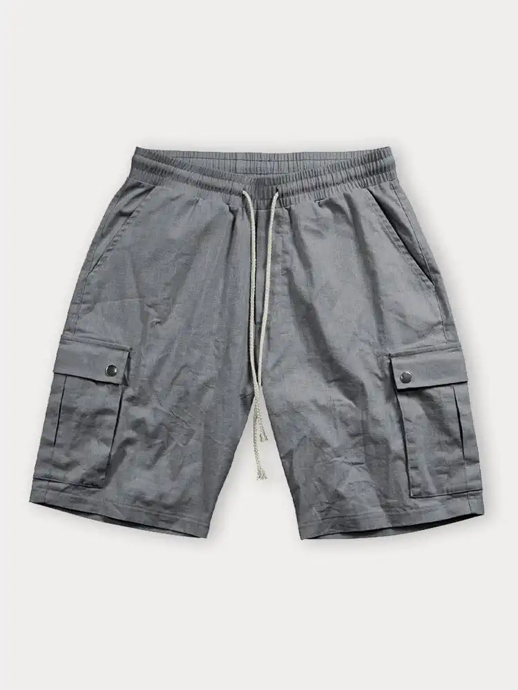 Men's Lightweight Cotton Cargo Shorts