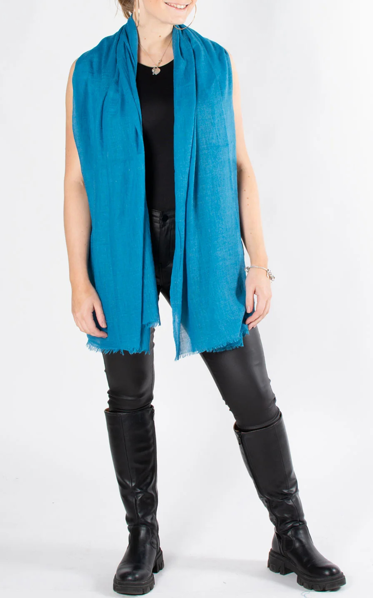 Sunshine Leisure Holiday Solid Color Women's Scarf