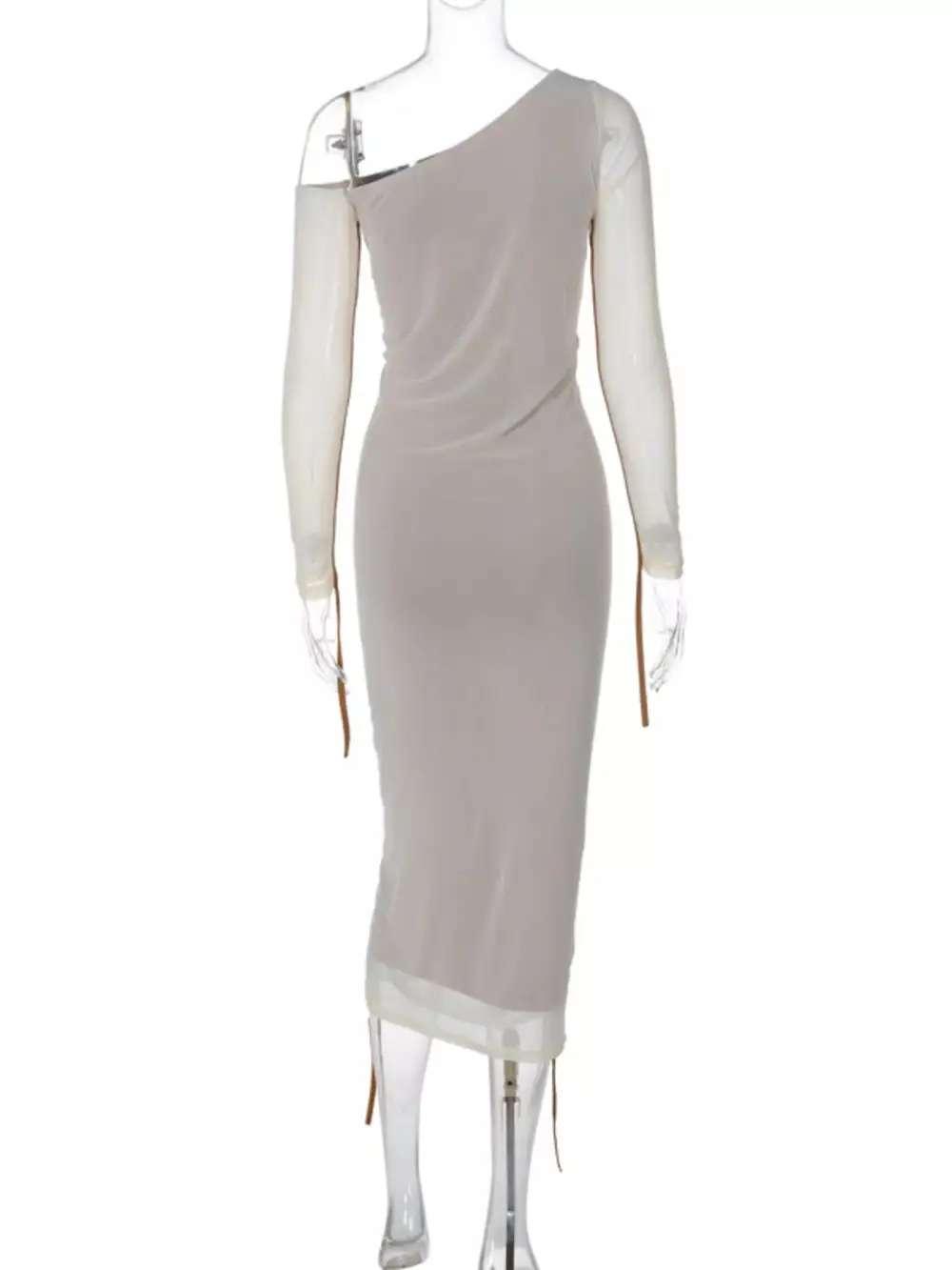 Smooth Finish Ruched Midi Dress
