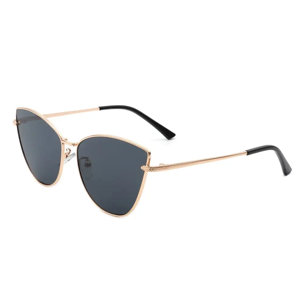 Matte Cat Eye Frame Sunglasses