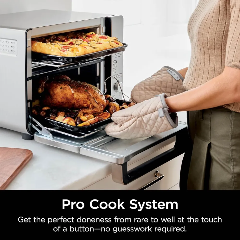 Ninja DCT451 12-in-1 Smart Double Oven with FlexDoor