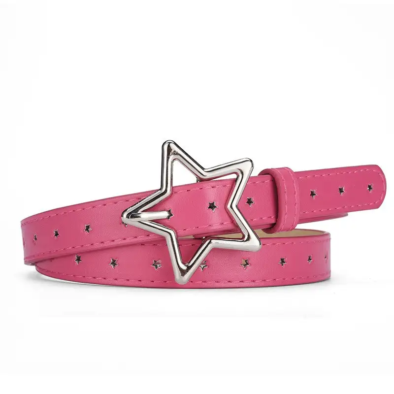 Pastel Star Buckle Belt