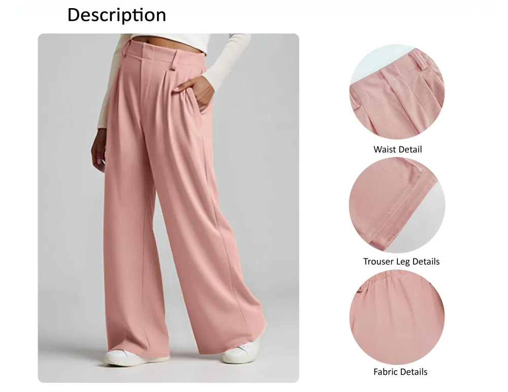 Women'S Casual Loose Wide-Leg Pants🔥8-Pack - Only $24
