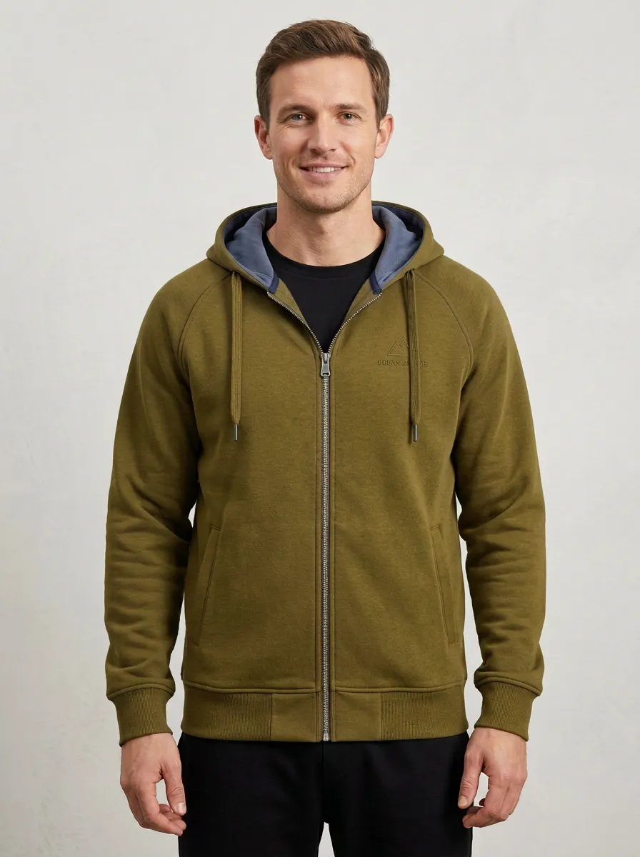 Active Mountain Graphic Zip-Up Edit Men's Sport Jacket