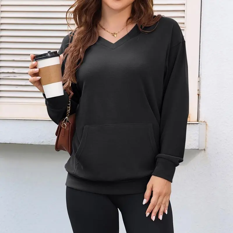 Women's Hoodless V-neck