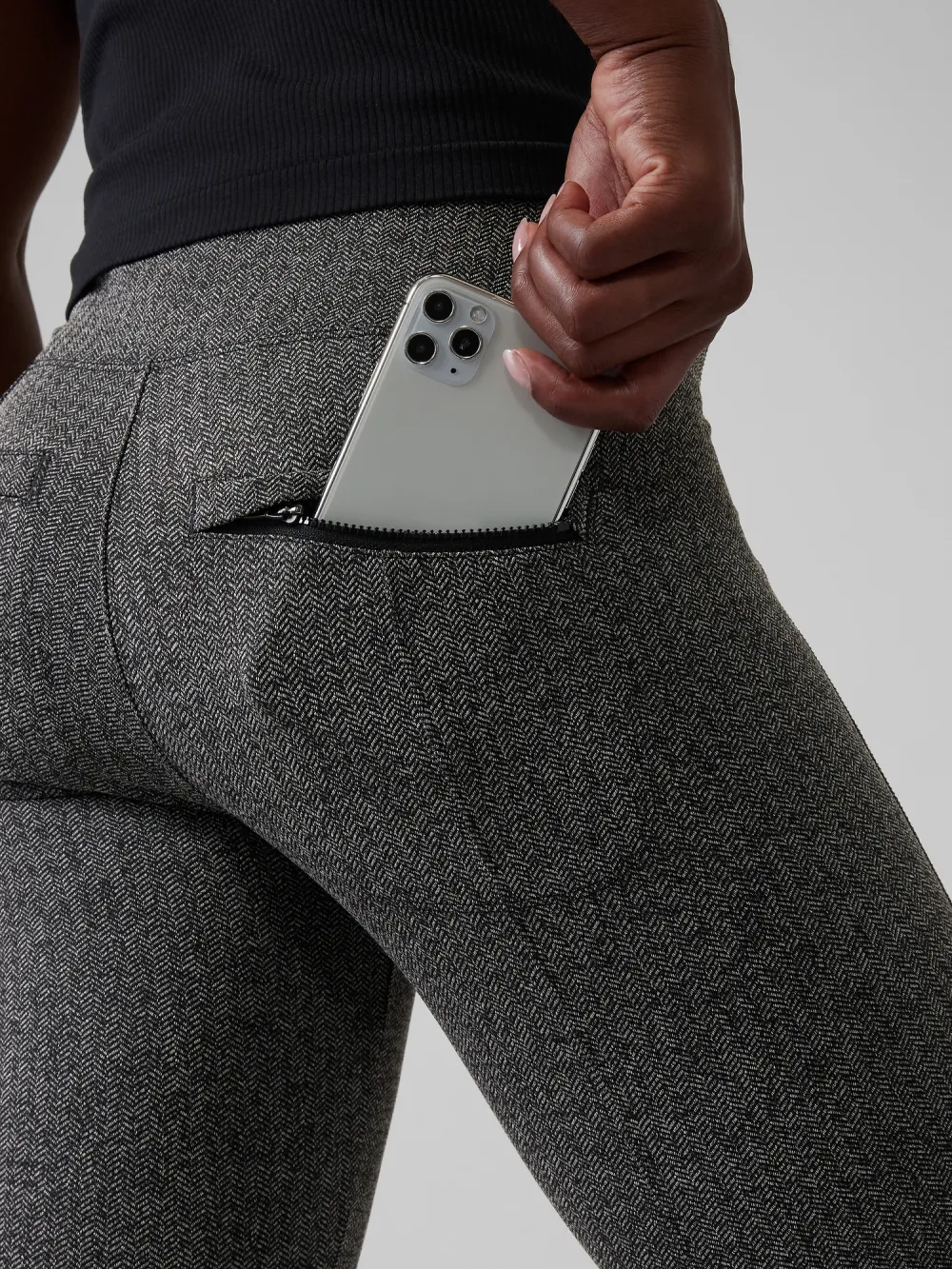 Delancey Herringbone Tight