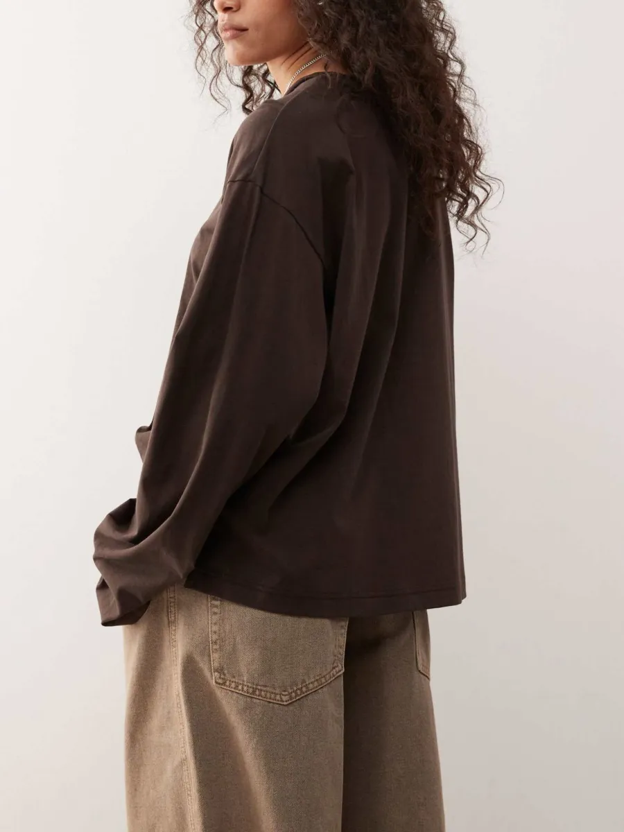 Oversized Dropped Shoulder Top