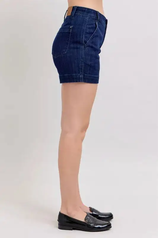 Classic High Waist Denim Shorts
