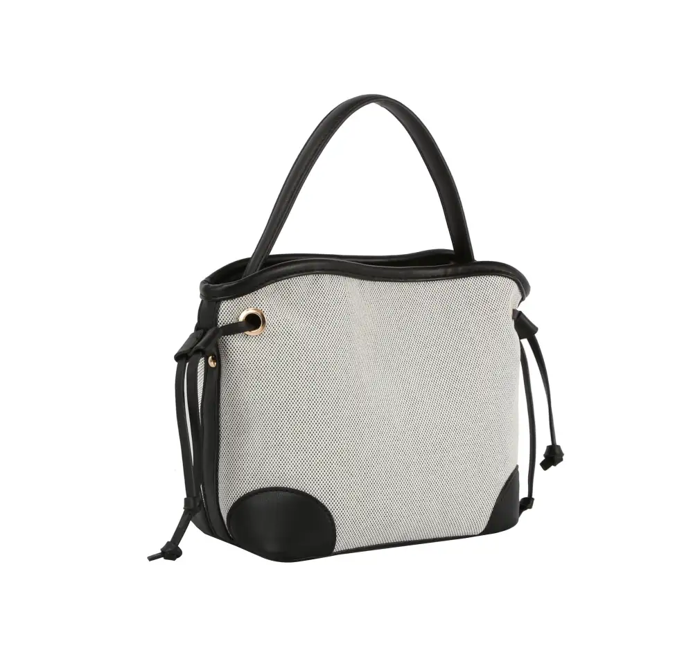 Practical Detail Pocketed Faux Leather Shoulder Bag