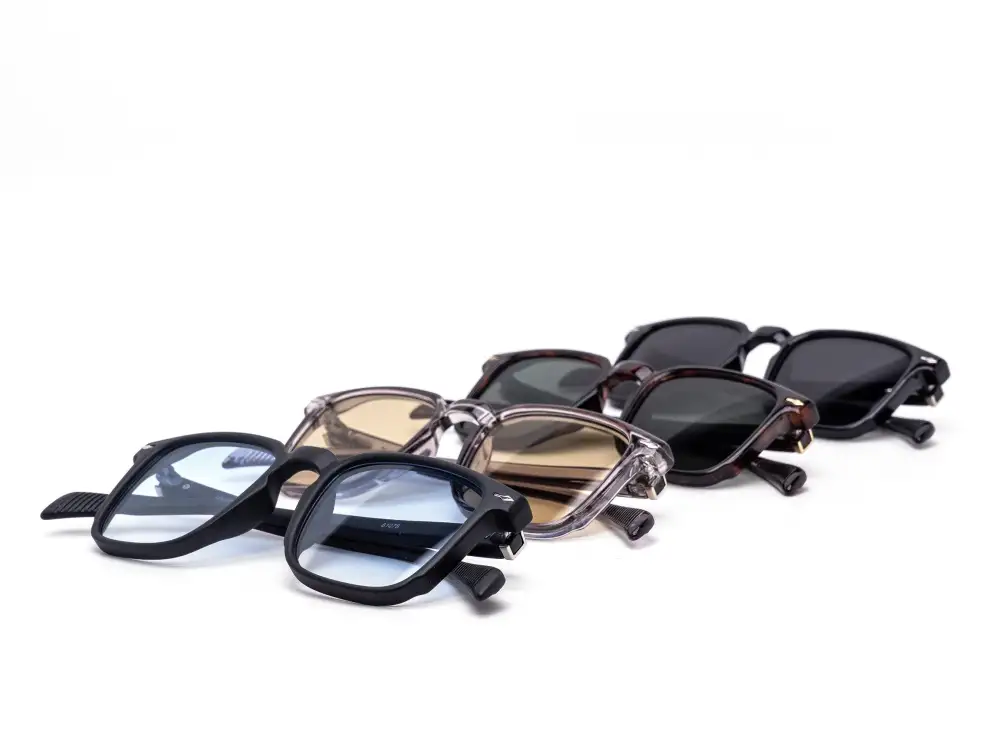 12-Pack Minimalist Square Assorted Sunglasses