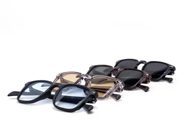 12-Pack Minimalist Square Assorted Sunglasses