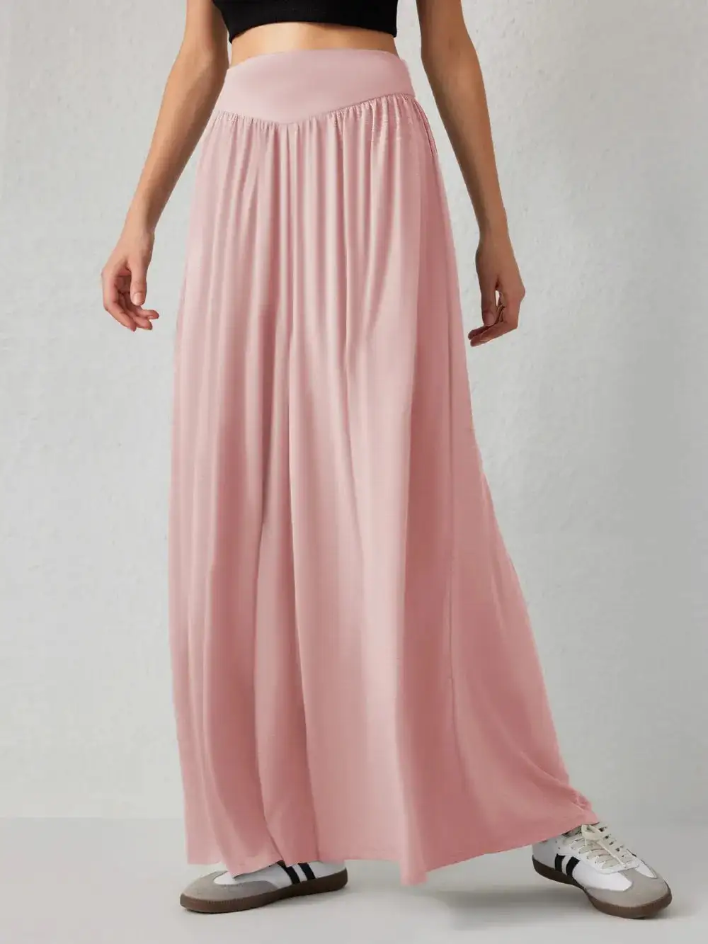 Flowy High Waist Wide Leg Pants