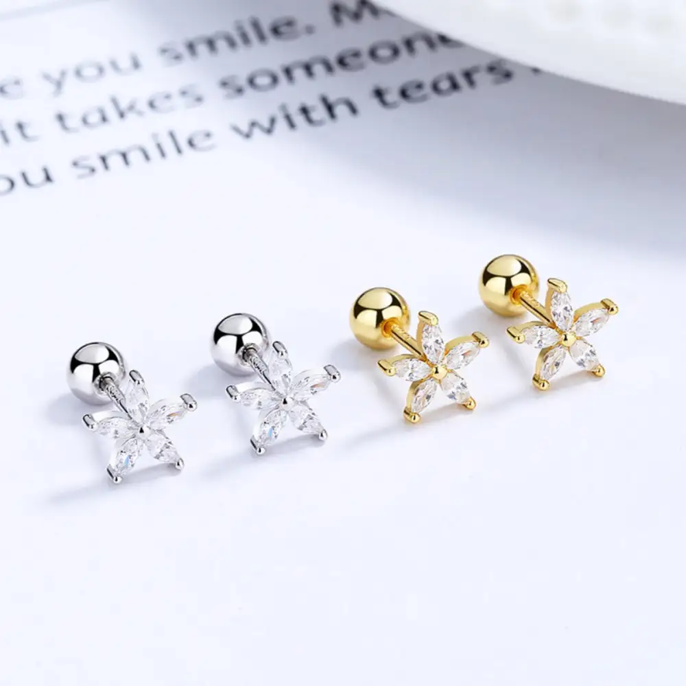 Flower Stud Earrings