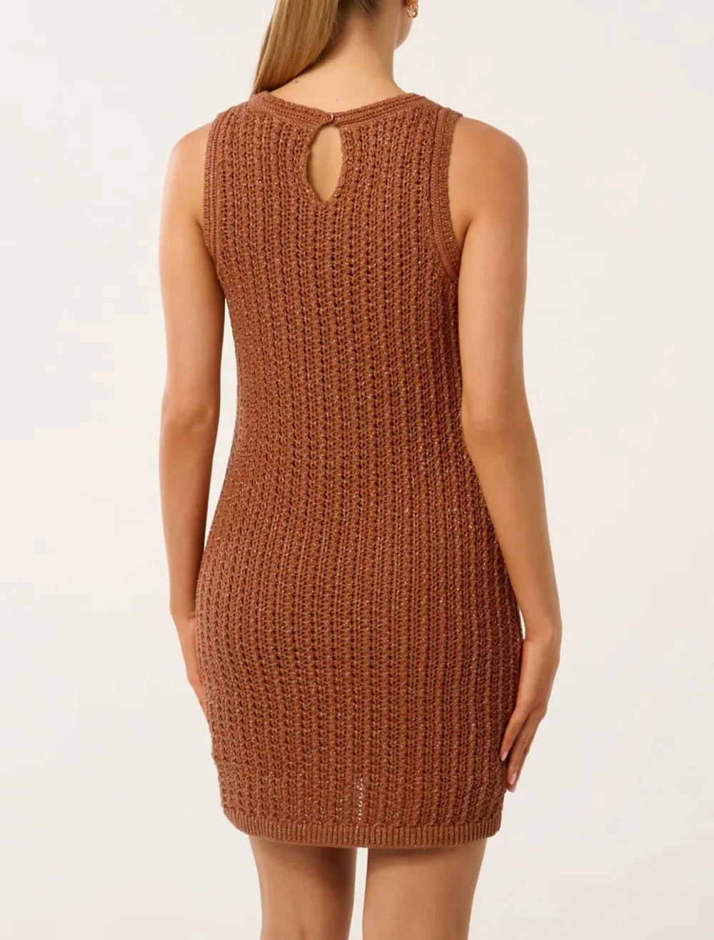 Crochet Mini Dress