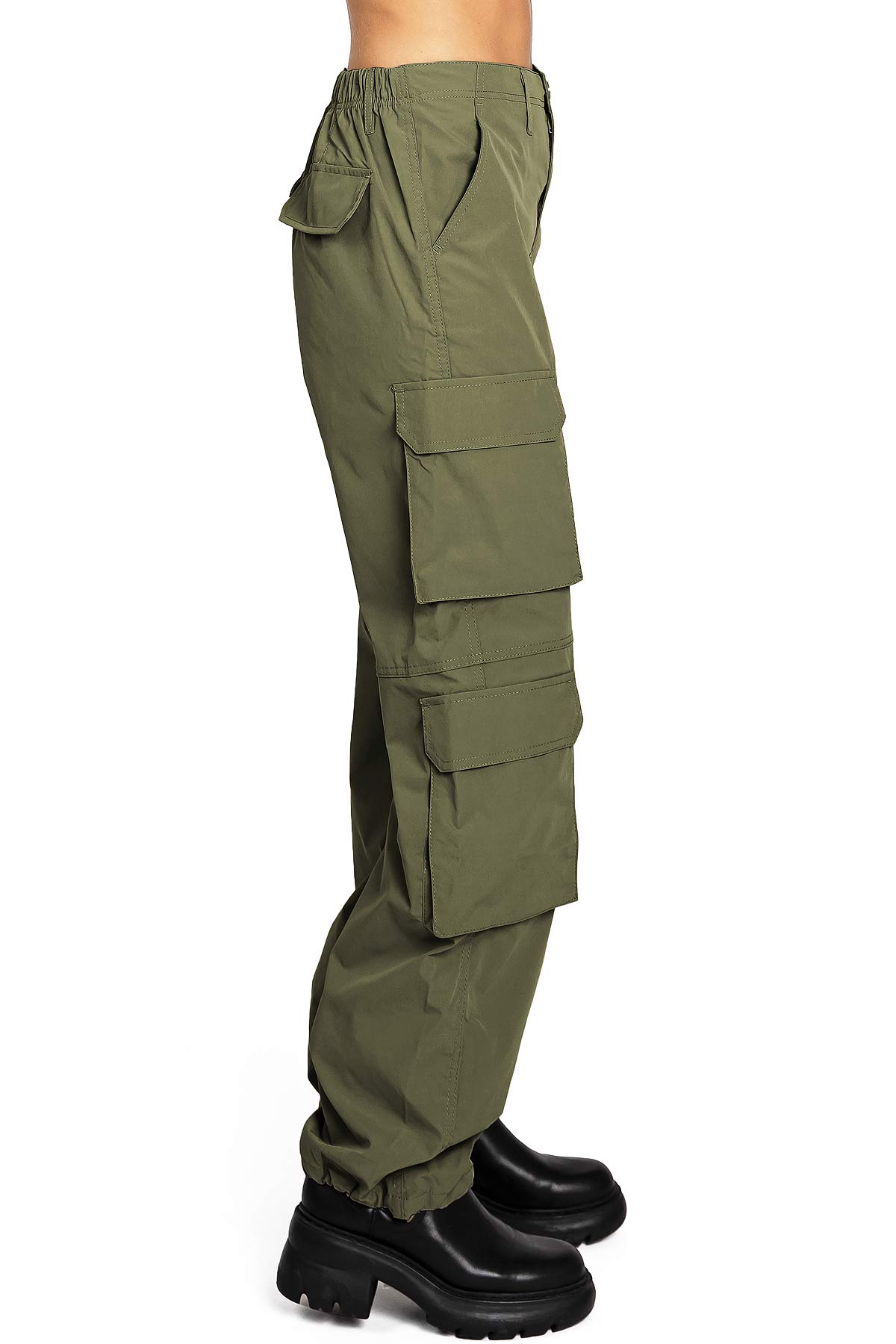 Dark Green Skater - Style Cargo Pants