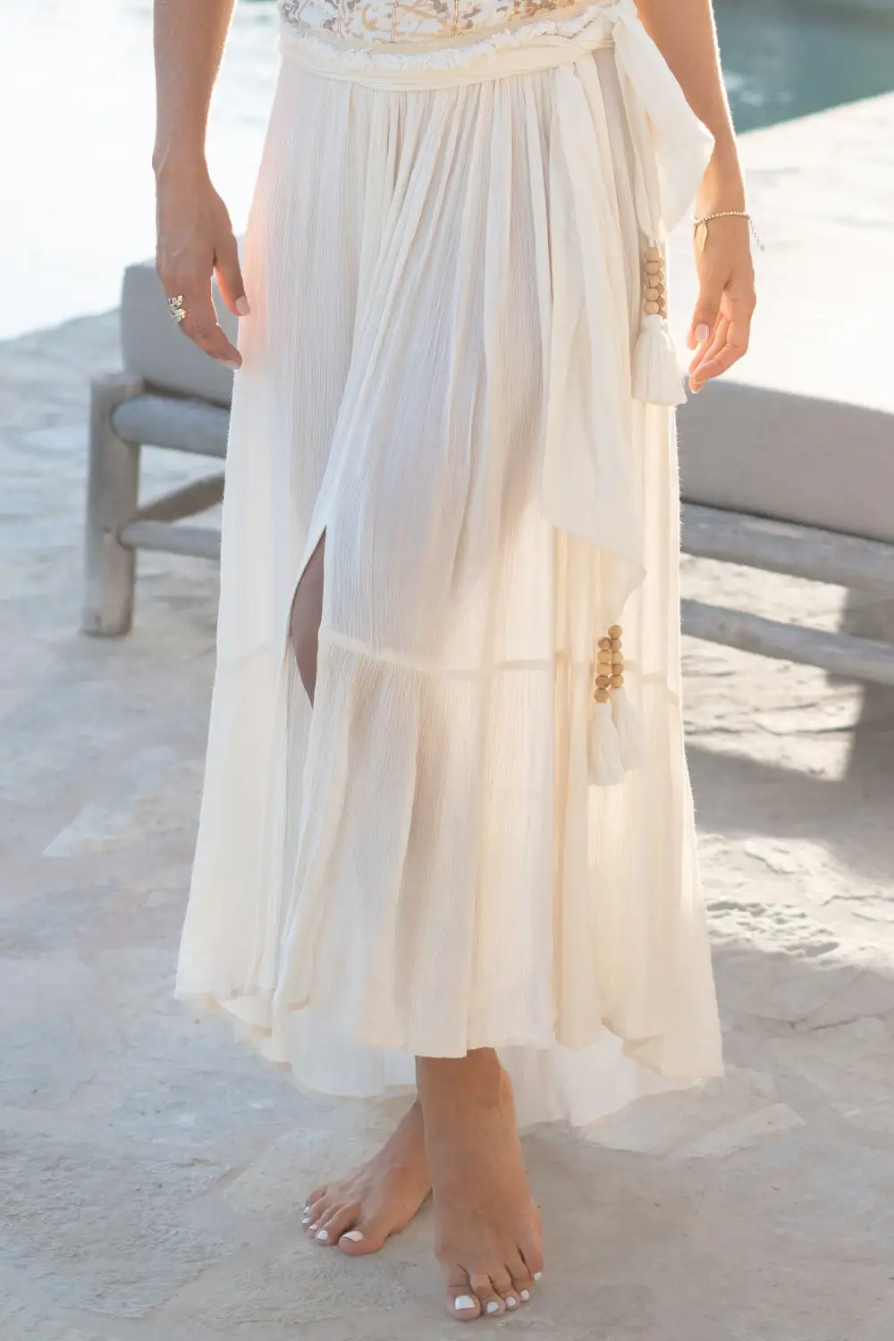 Graceful Garden Everyday Casual Skirt