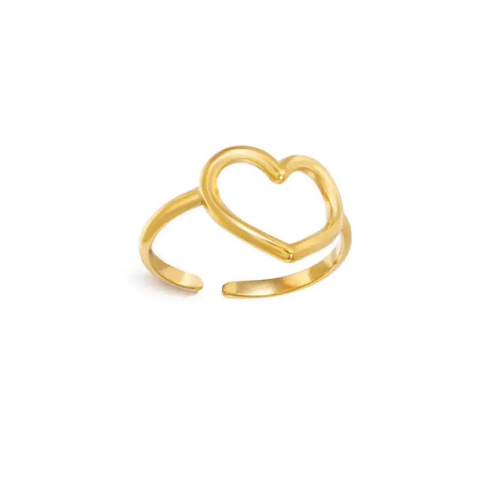 Heart Loop Accent Ring