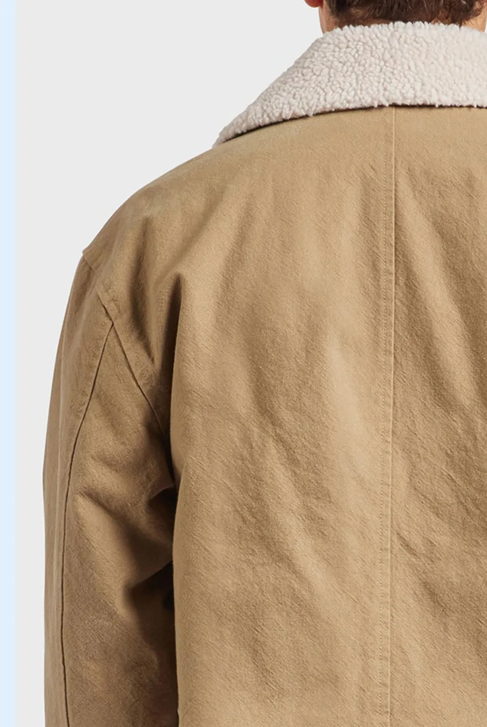 Sherpa Oversized Cotton Jacket