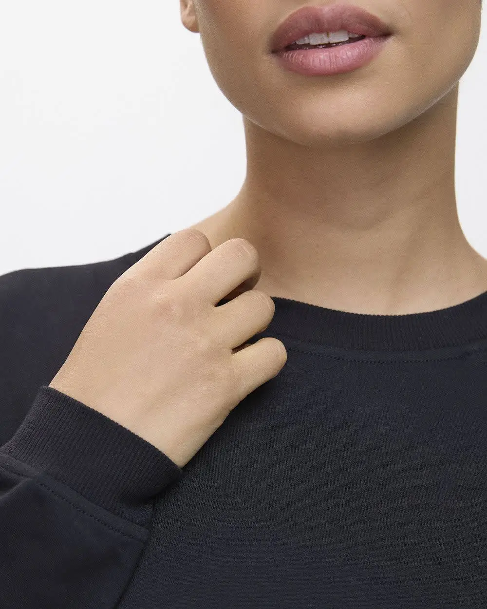 Long-Sleeve French Terry Sweatshirt 