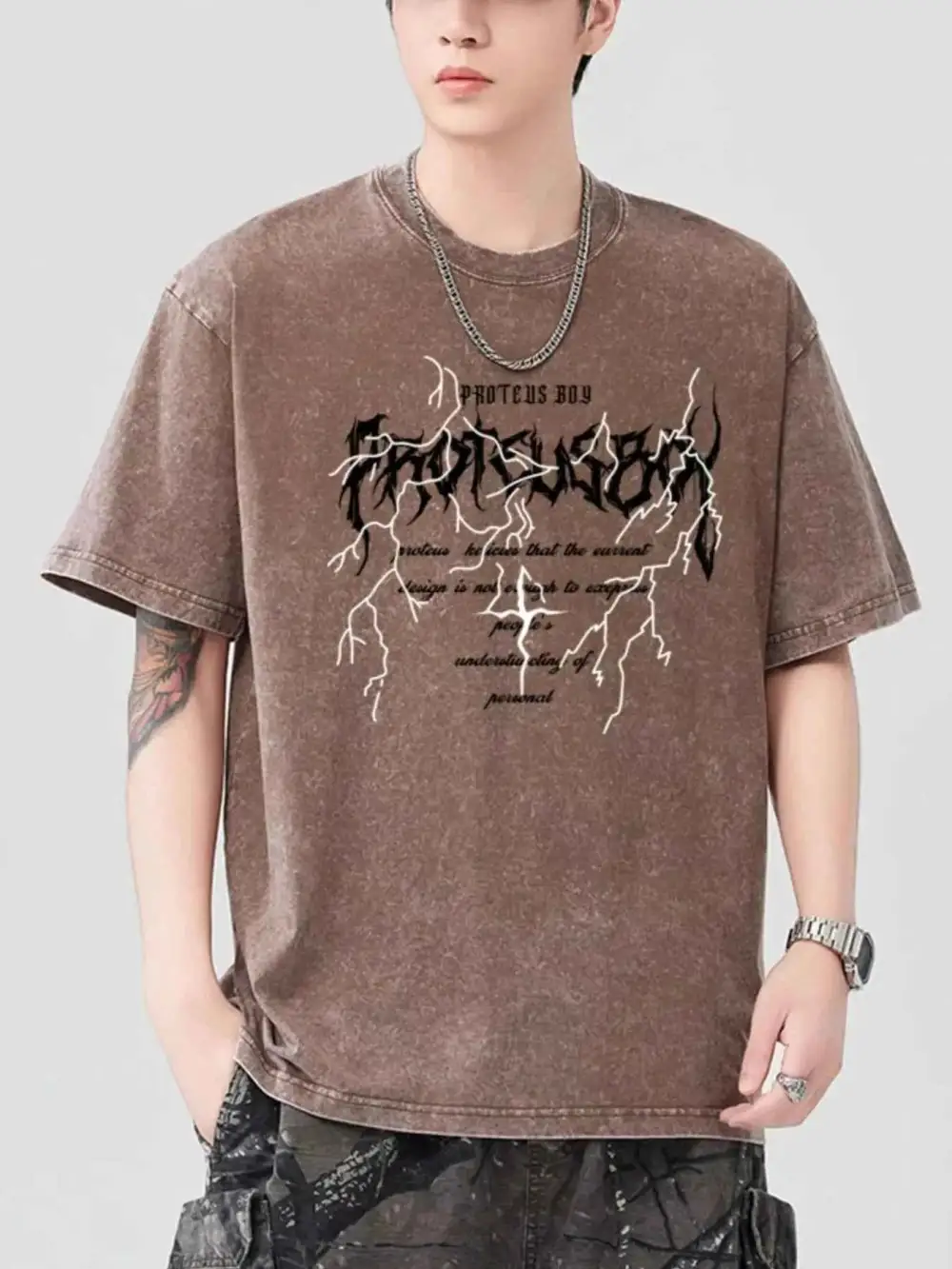 Everyday Graphic Round Neck Short Sleeve T-Shirt