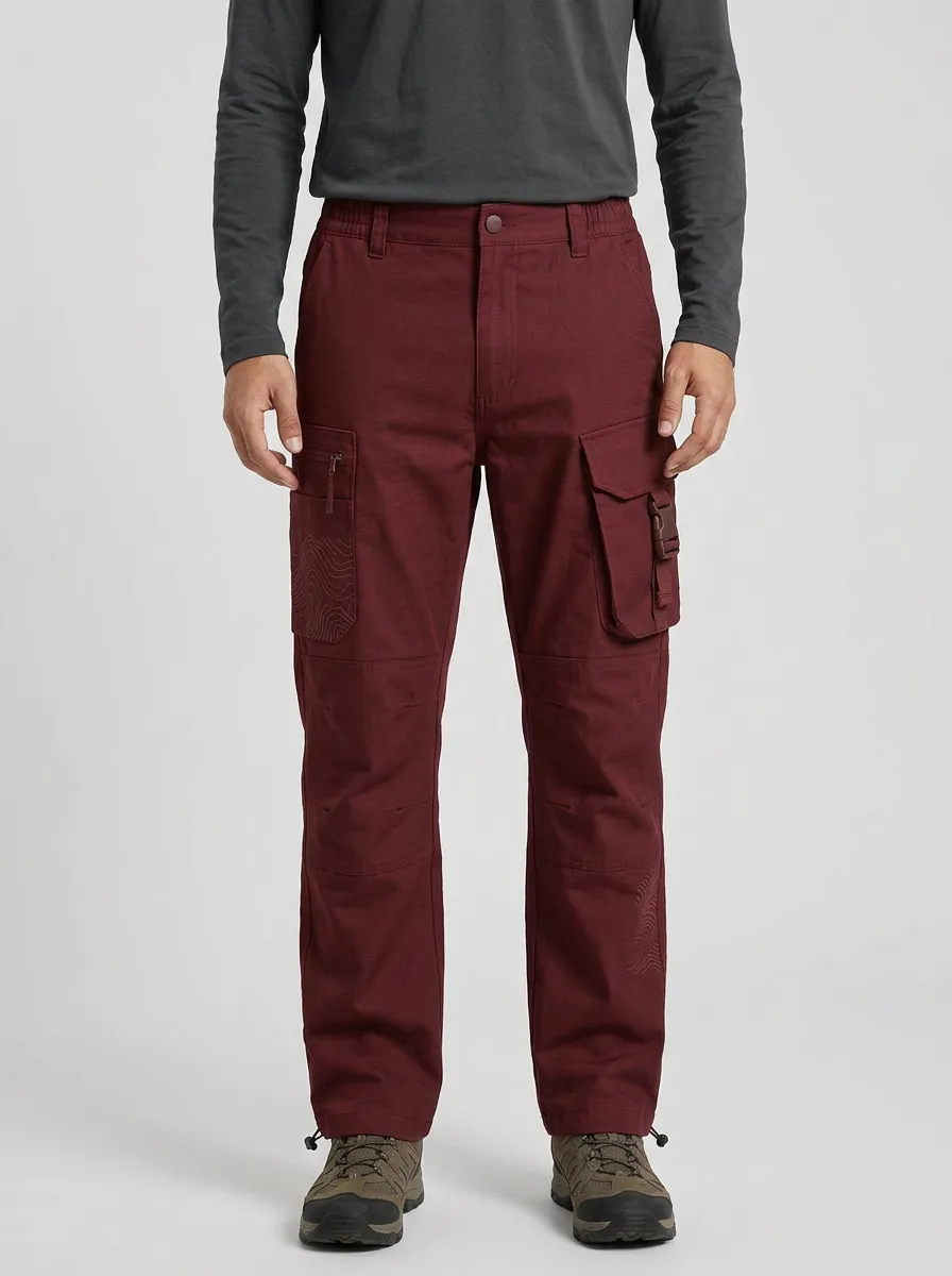 Unisex Performance Topographic Tactical Work Pants