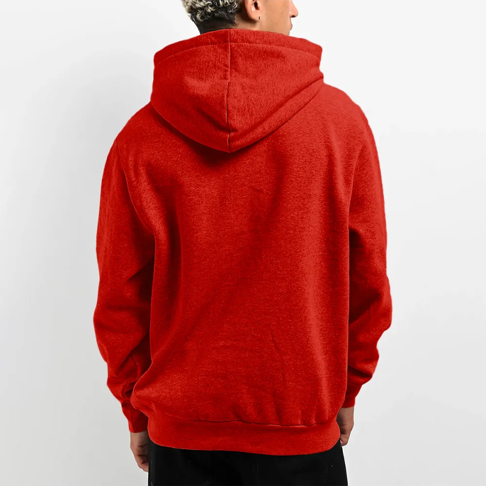Sad Moon Print Hoodie