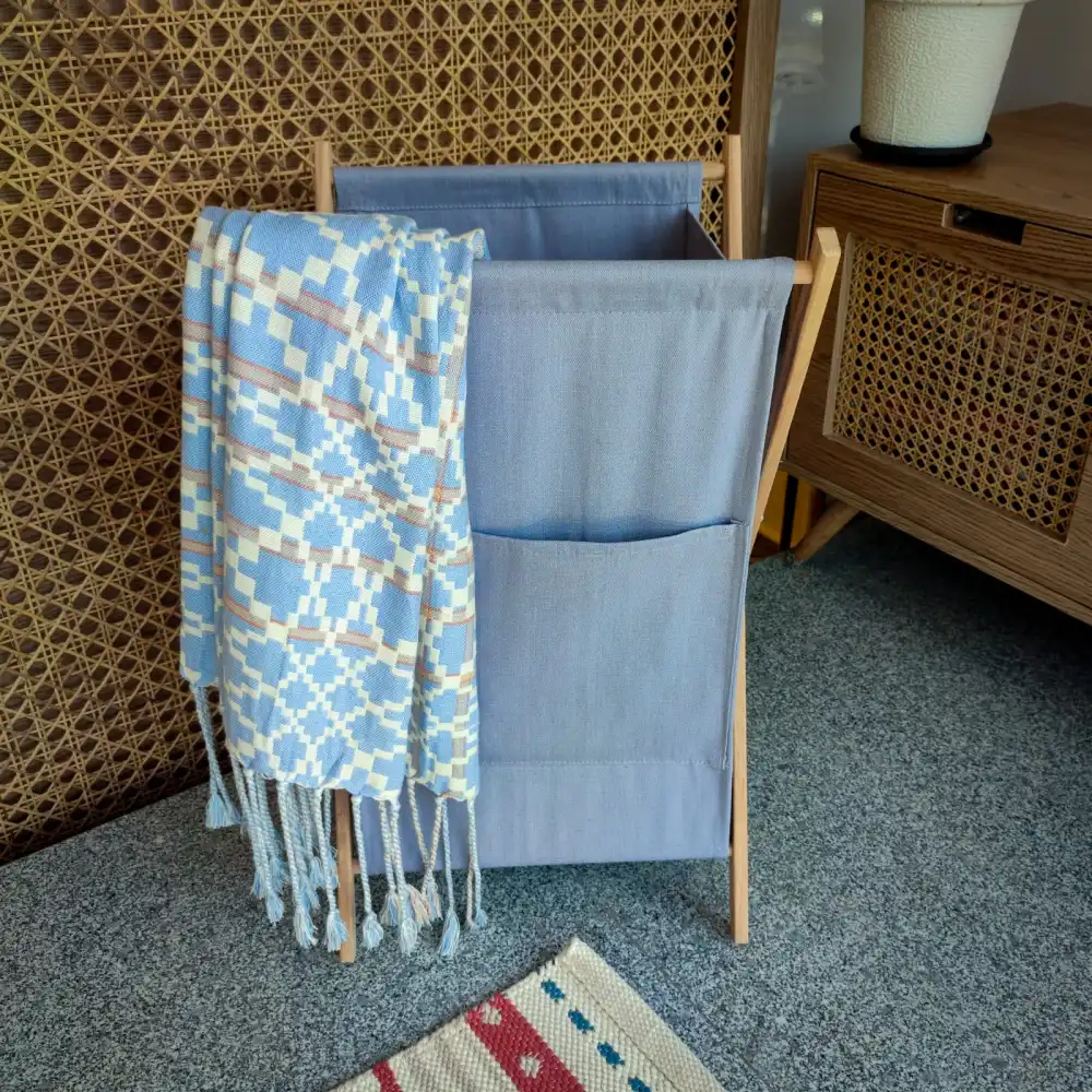 Compact Open Laundry Basket