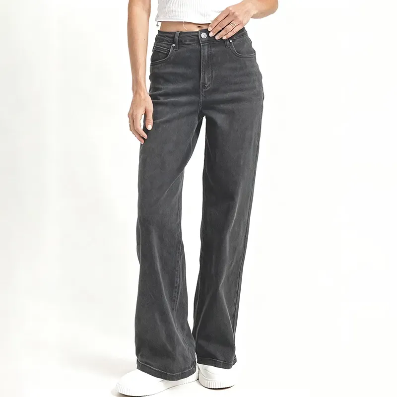 🔥Last Day 50% Off 🔥Women's Minimalist High Waist Denim Stretch Wide Leg Jeans