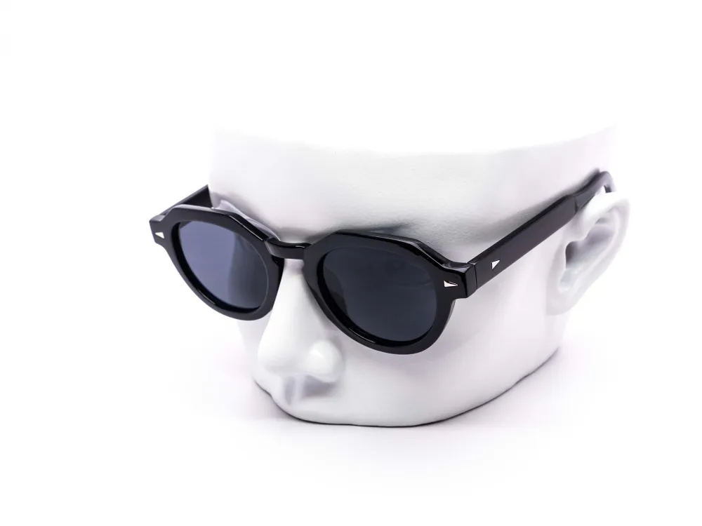 12-Pack Chunky Metal Round Sunglasses