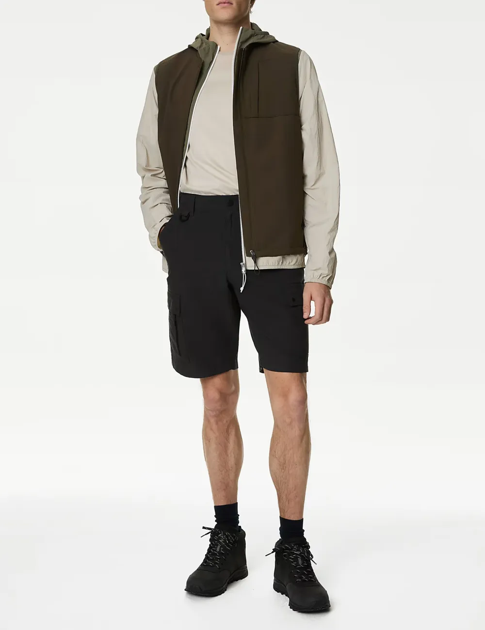 Ripstop Textured Trekking Shorts