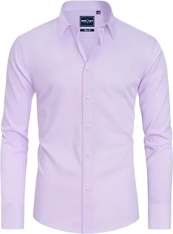 Men's Formal Long-sleeved Button-down Shirt