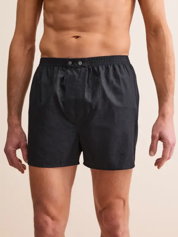 Classic Fit Cotton Floral Print Boxers