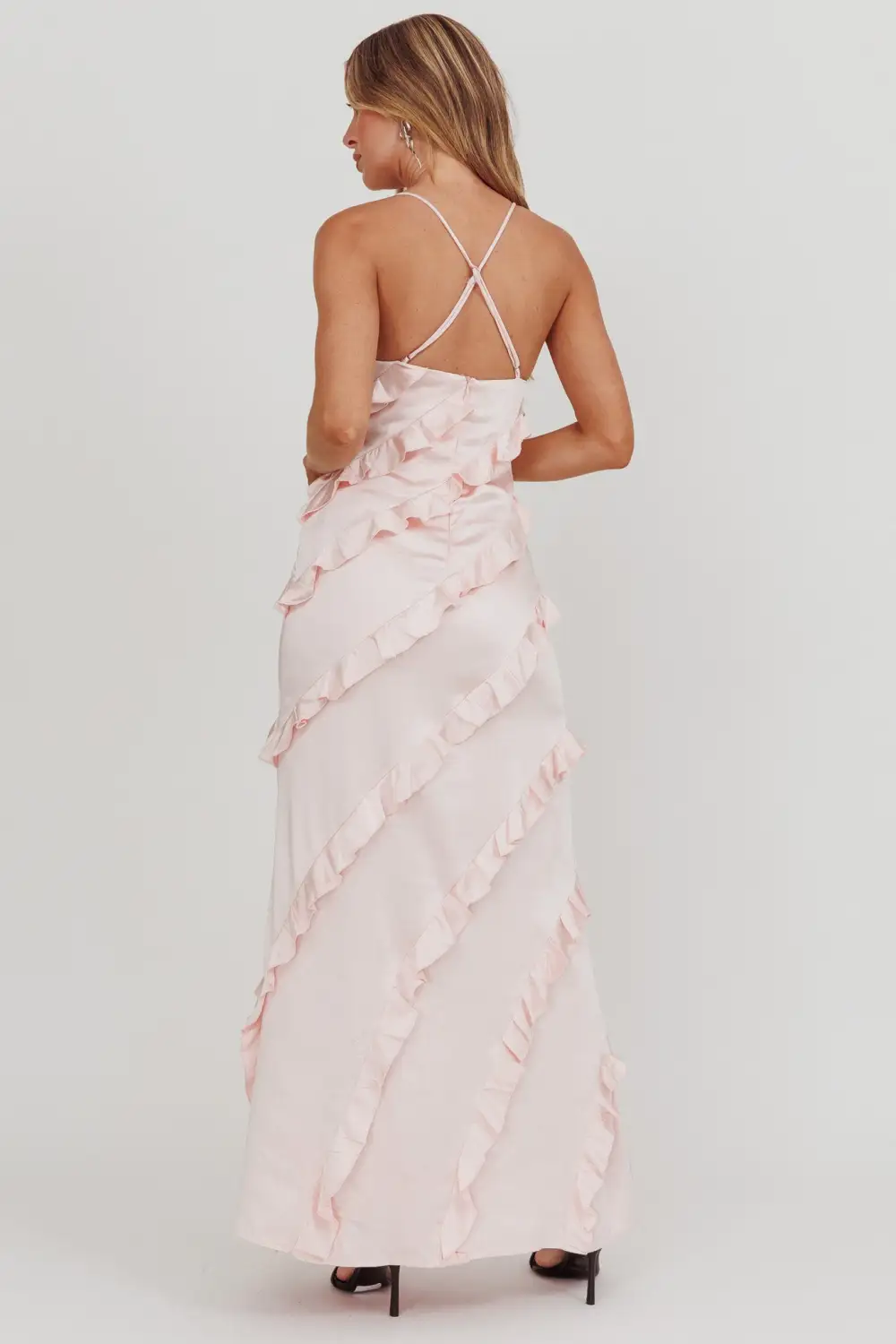 Elegant Wrap Maxi Dress