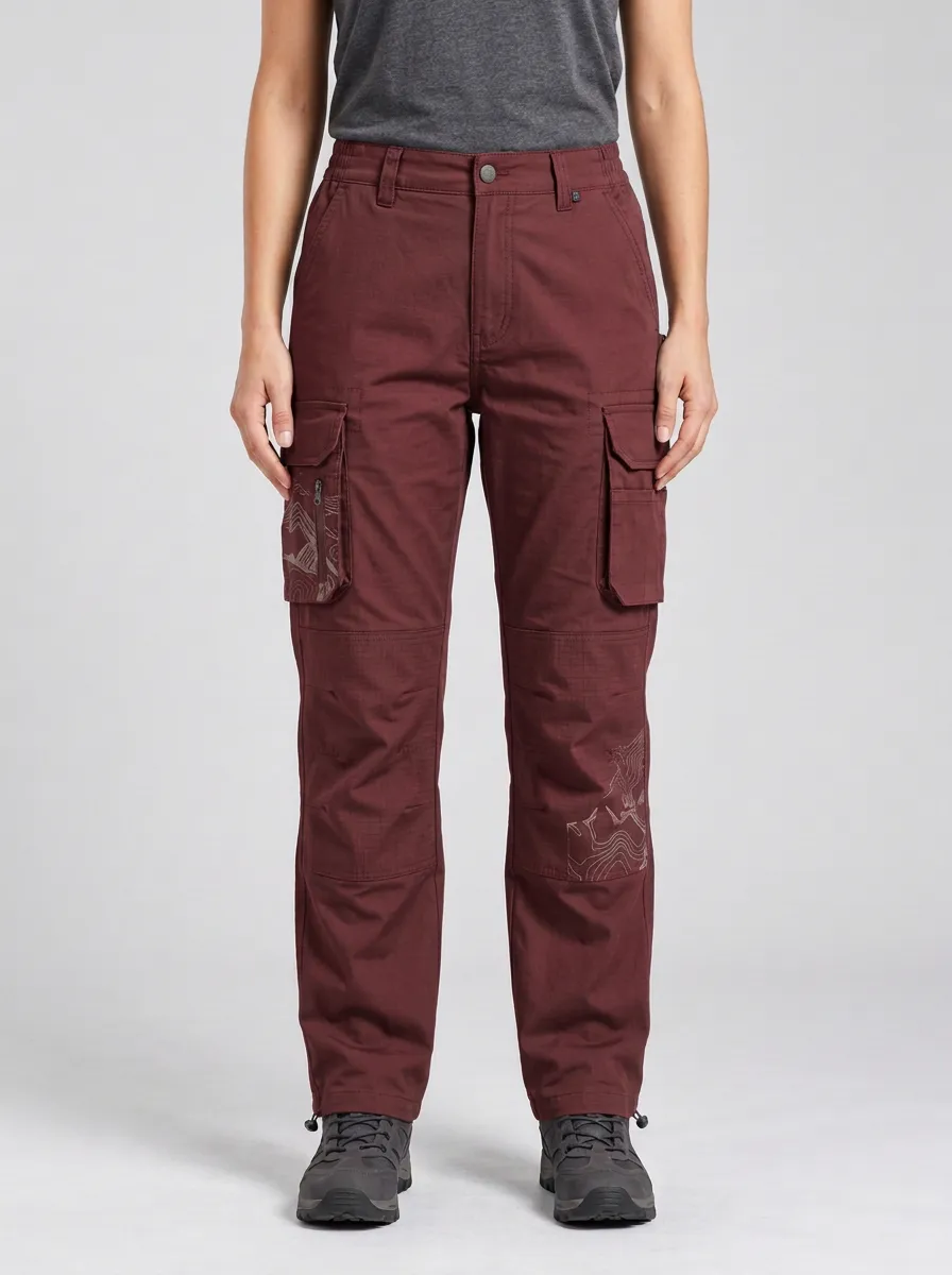 Unisex Waypoint Topographic Map Tactical Work Pants