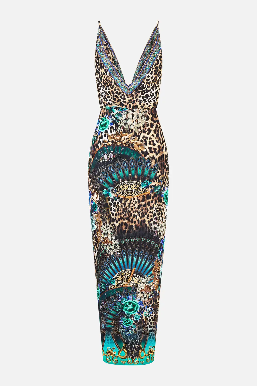 Strappy Dress with Twist Front