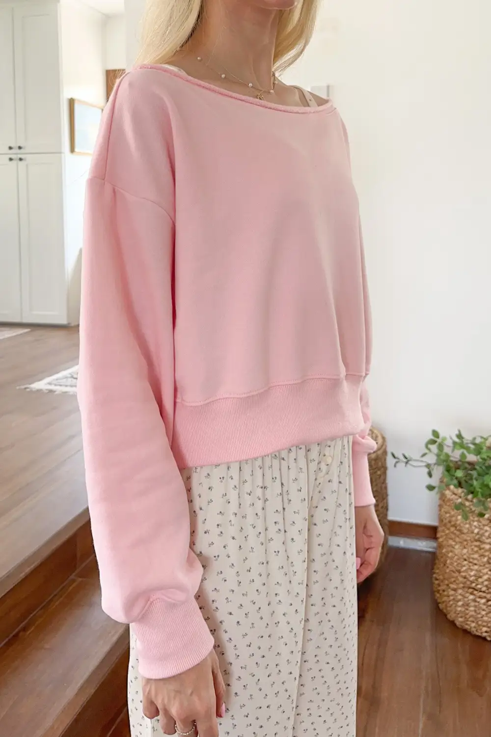 Tailored Relaxed Soft Sweatshirt