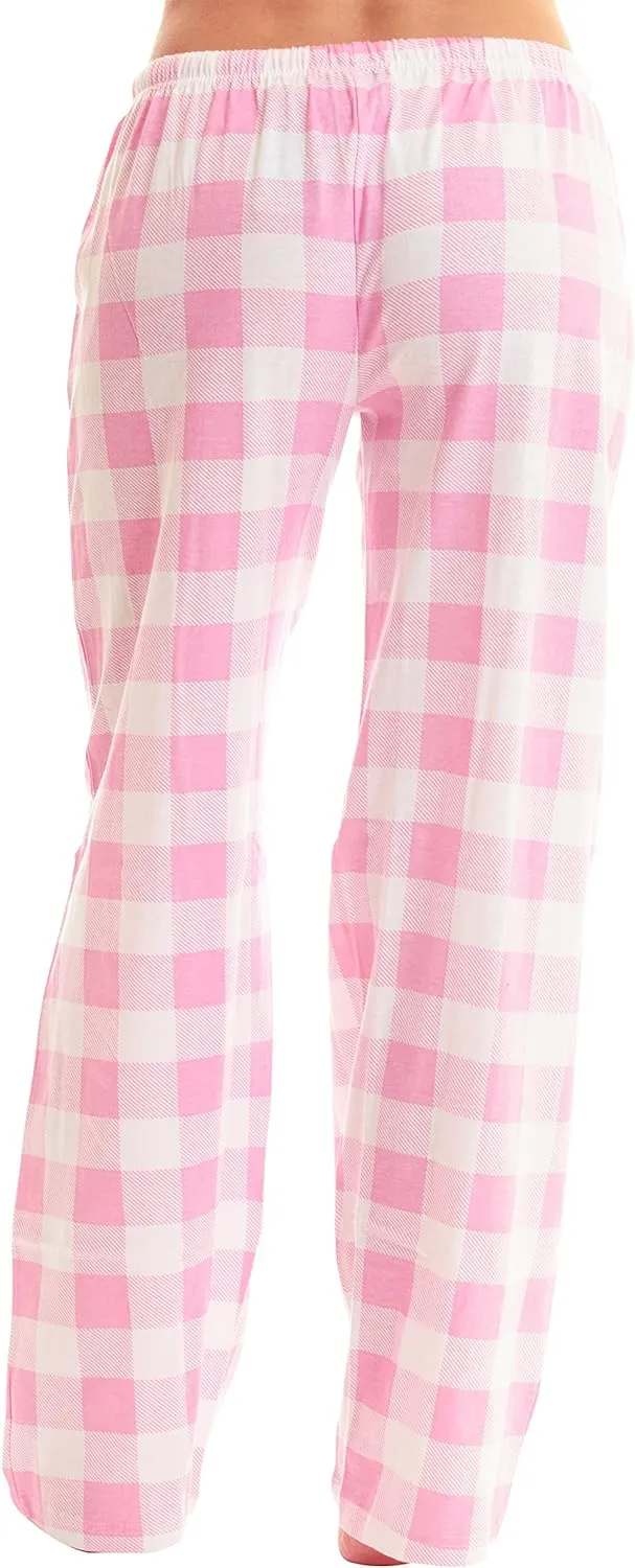 Women Pajama Pants Sleepwear Buffalo Plaid Pajamas
