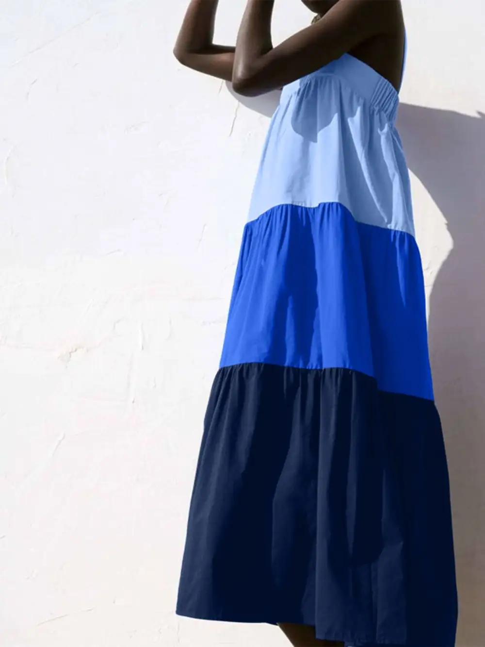 Patchwork Dress Casual