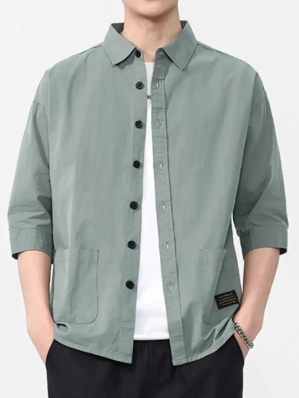 Button Up Sleeve Shirt
