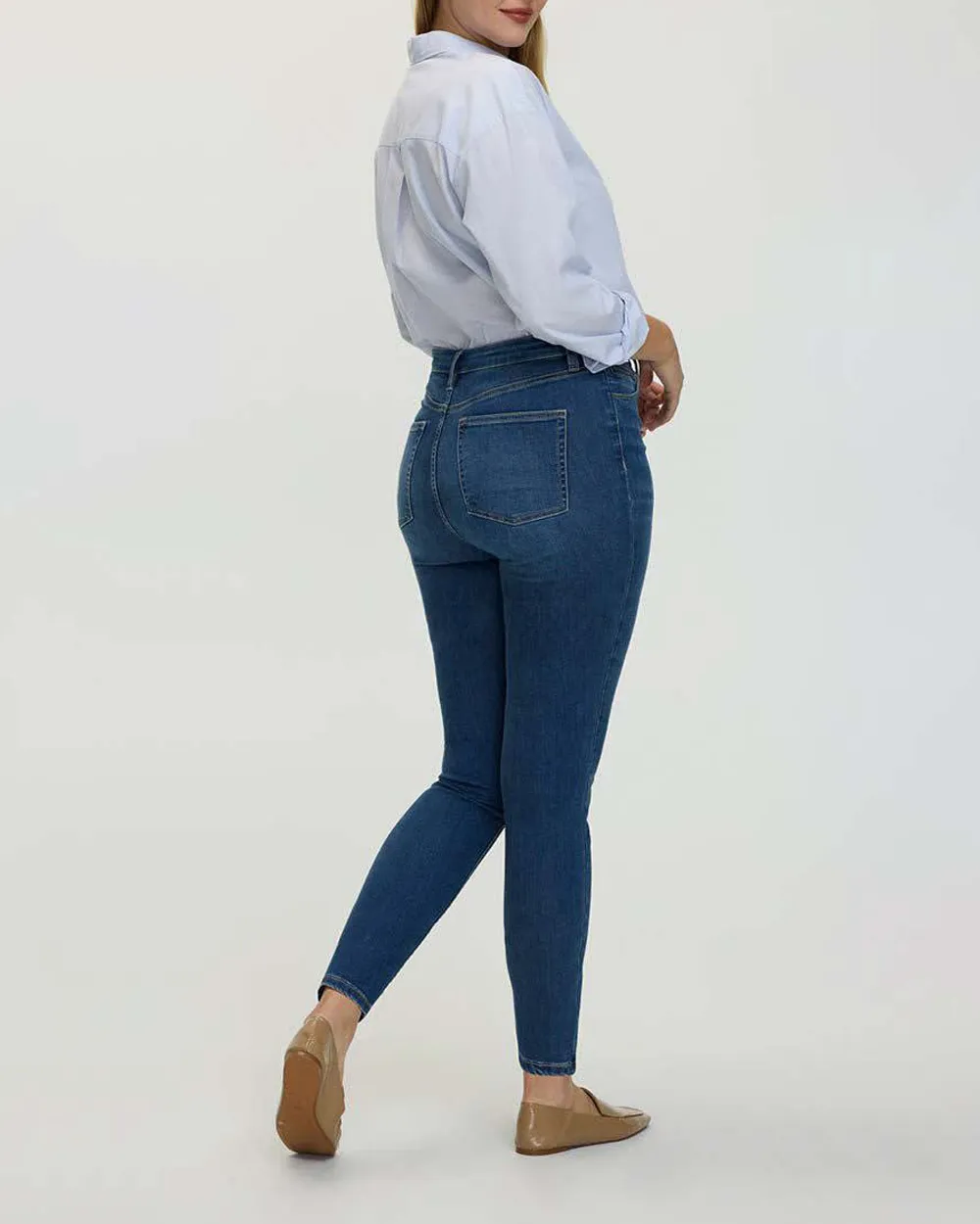 Skinny-Leg High-Rise Jean  Signature
