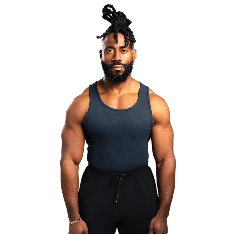 9PACK-Tank Top - Men's Shirt with Classic Design Fitness Wear Athletic Wear