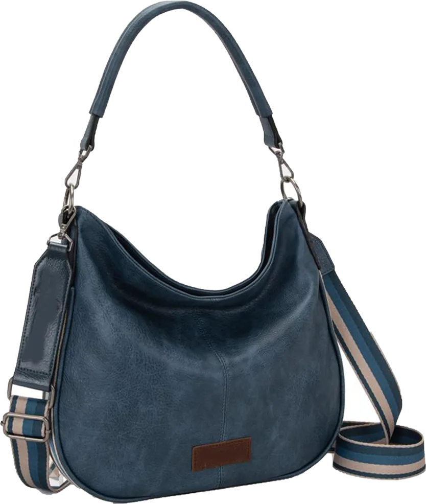 Hobo Bags Large Crossbody Bags for Women – Shoulder Purses with Striped Cotton Straps 🔥 Limited-Time Offer — 50% OFF