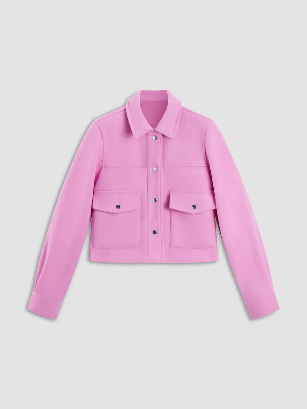 Pinky Wonderland Soft Collared Jacket